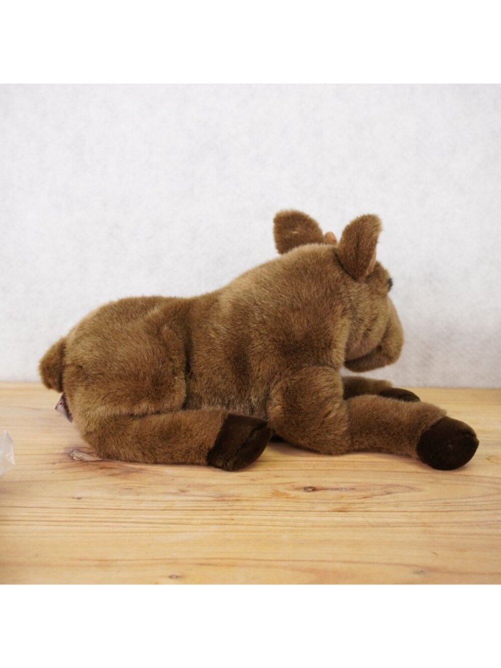 Dakin Brown Soft Mannie Moose Huggables Plush Stuffed Toy Friend 15" NWT - Picture 3 of 13